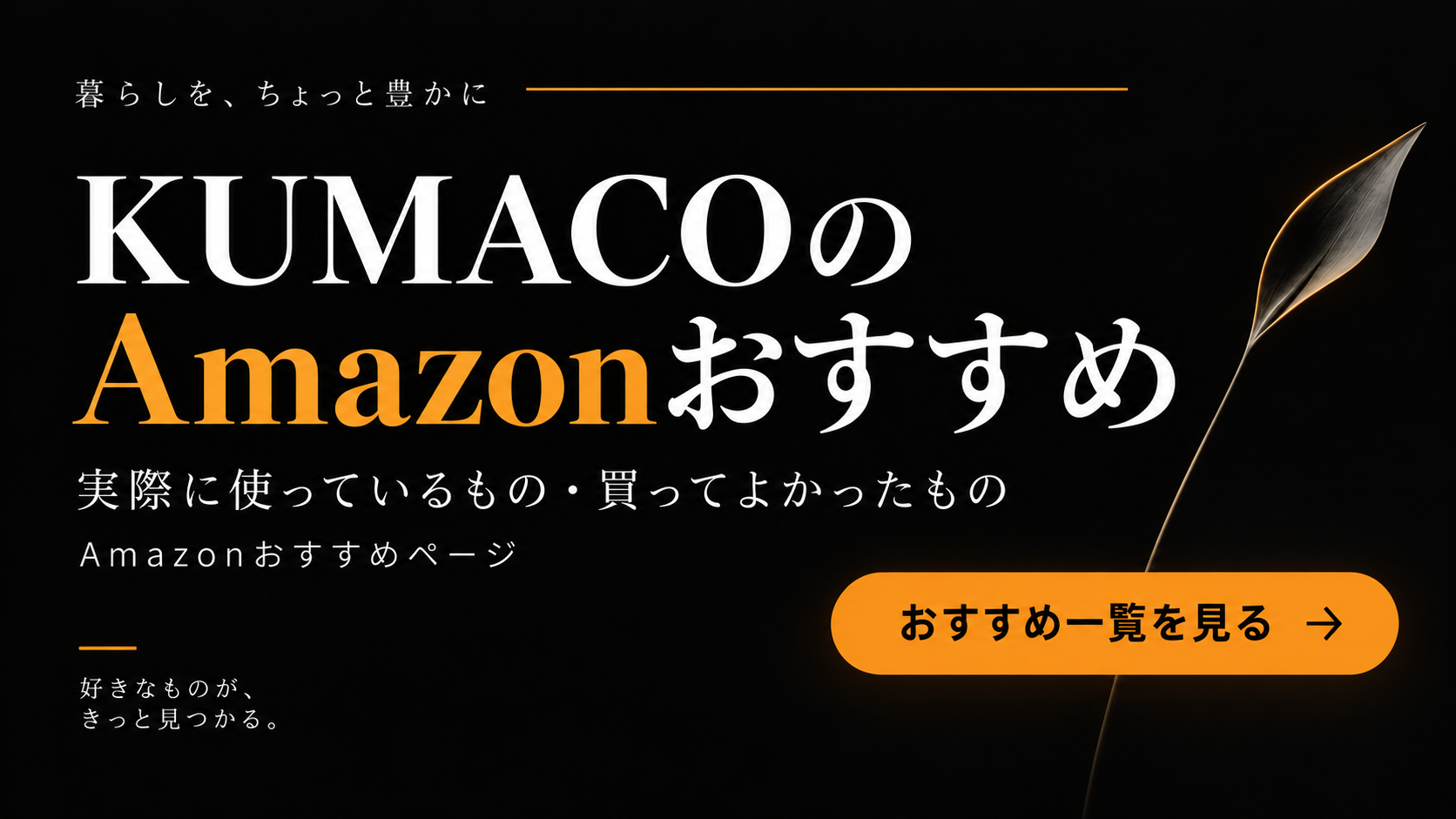 KUMACOのAmazonおすすめ